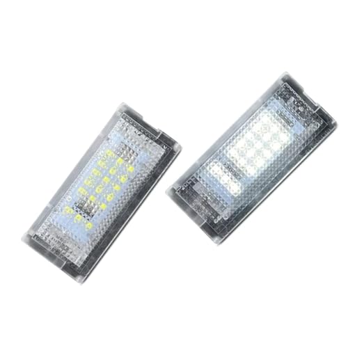 Luz de matrícula de coche 51247114535 para Mini Cooper R50 R52 R53 recambio pilotos traseros