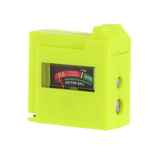 Hyper Tough BATTERY TESTER Tests D C AA AAA 9V 1.5V BUTTON CELL
