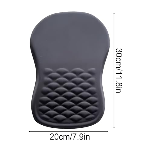 Alfombrilla de ratón ergonómica con reposamuñecas de espuma viscoelástica para juego y oficina 5