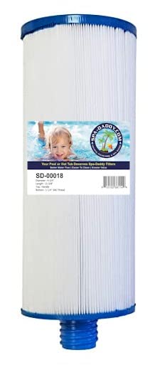 Spa-Daddy SD-00018 Filter - Replacement for Saratoga Spas Circulation Pump Filter Replaces Pleatco PSG27.5P2 | Filbur FC-0197