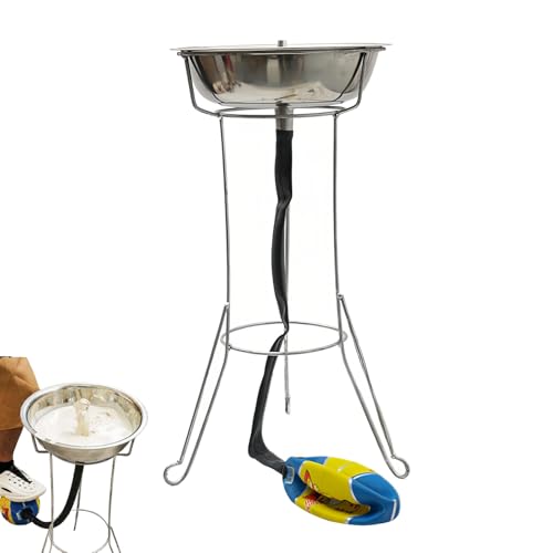 Outil de vitrage de poterie avec support inox et bassin pour atelier