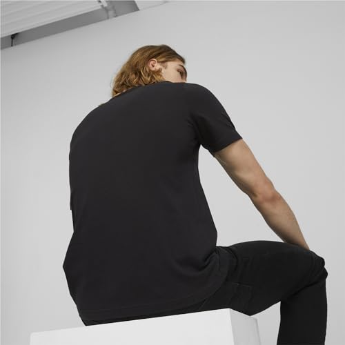 Image of PUMA Men's Cotton Graphic Print Regular Fit T-Shirt