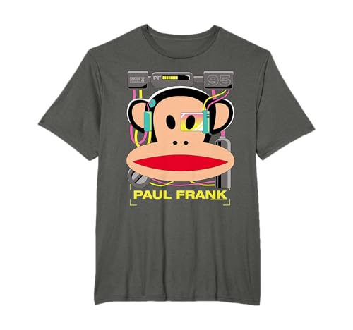 Prodotto con licenza ufficiale Paul Frank con il design fantascientifico retrò di Julius Tech Unit.