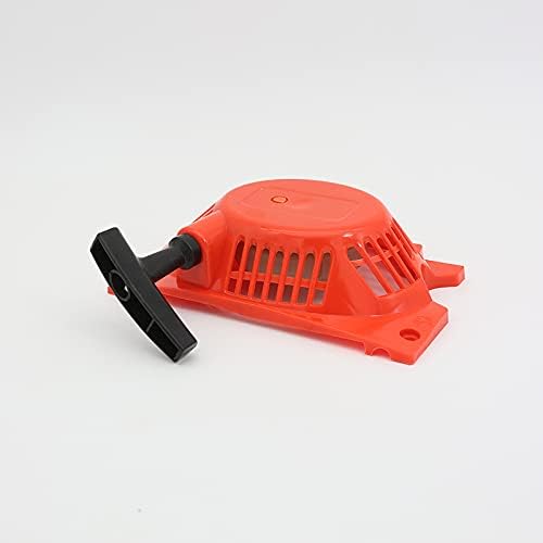 Miniatura 4 de Motosierra de repuesto fácil de arrancar con dos poleas de arranque de retroceso de resorte, compatible con 4500 5200 5800 45cc 52cc 58cc piezas de