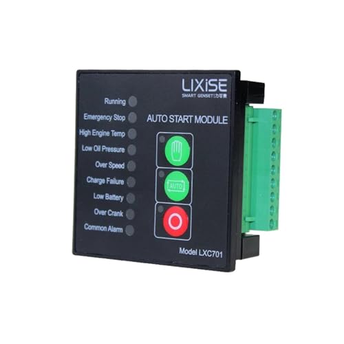DWFSKZKV LXC701 Auto Start Controller Module Replace DSE701 Diesel Generator Control Panel Genset Spare Parts