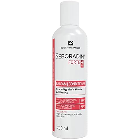 SEBORADIN FORTE Hair Balm for Hair Loss, Hair Thinning Premium Conditioner 200 ml | With Vitamins and Natural Extracts for Thickening and Growth, Natur Technology | Hair & Scalp Treatment | Hair Care Cover