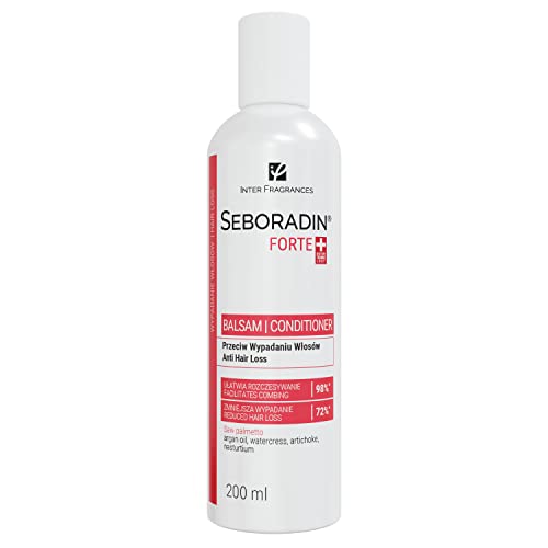 Seboradin Forte Haarbalsam Damen Herren gegen Haarausfall | Balsam Haarkur für Starkes Gesundes Dickes Haar | Haarpflege-Balsam zum Haarwachstum-Beschleunigen | Gegen Haarausfall Frau & Mann 200 ml Cover