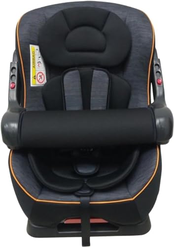 MAAS Car Seat For Newborns Up To 4 Years Old With Forward And Backward Facing Positions And a Safety Belt. The seat is Aasy To remove And Install Soft And Comfortable For The Child To Sit (Black)