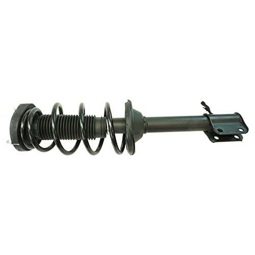 Image of TRQ Front and Rear Complete Strut Assembly & Shock Absorber Kit Complete Strut & Coil Spring Assembly Compatible with 2015-2018 Chevrolet City Express 2013-2020 Nissan NV200