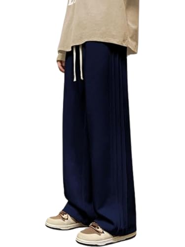 Image of GRECIILOOKS Men Mid Rise Lycra Cargo Track Pants Loose Fit Joggers | Korean Style Travel & Lounge Wear with Pockets