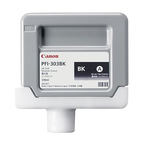 Canon PFI-303BK cartouche d'encre noir pour l'impression de vos projets d'architecture