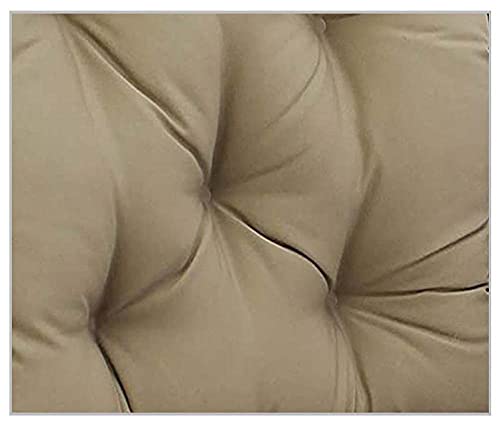 TONPOP Relax-Stuhlkissen, Rattan-Sitzpolster mit hoher Rückenlehne, wasserdichte Hänge-Ei-Hängematten-Stuhlpolster für den Außenbereich, für Terrasse, Garten, B – Bild 5