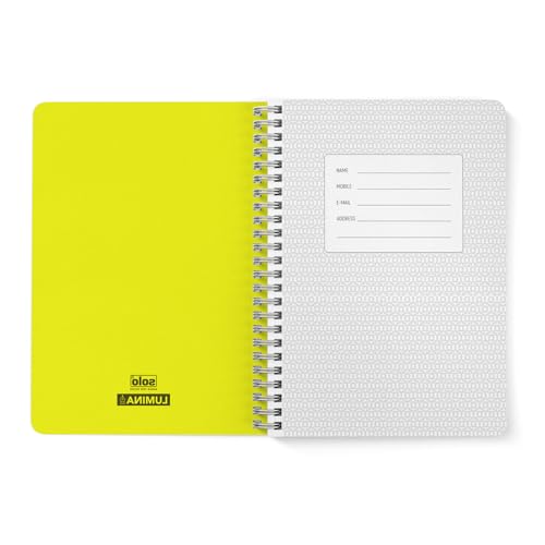 Image of SOLO NB- 578 Note Book (140 Pages) (Transparent Yellow, B5)