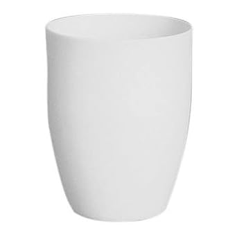 65506 High-Alumina High Form Crucible, 250mL Capacity, 76mm OD, 93mm Height