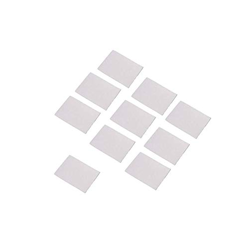 AE Quality Tools 10 Pack White Scrubby Replacement Pads for Long Handle Paddle Scraper Window Film Tinting Tool