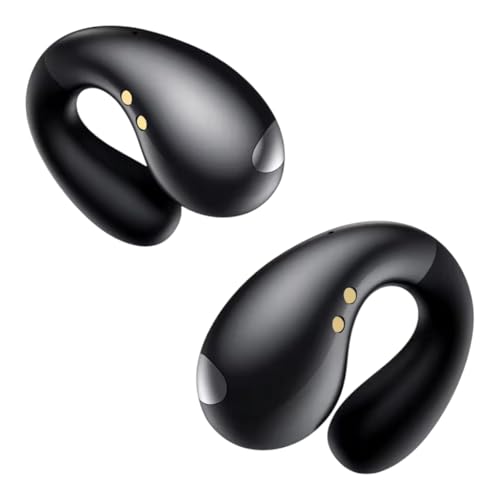 Écouteurs Bluetooth Sans Fil, Écouteurs Bluetooth 5.3 Ouverts, Casque Stéréo Sans Fil Avec Autonomie 50 Heures, Ecouteurs Ergonomiques à Clip Pour Le Sport, Étanchéité IPX7 Adaptée au Sport/Fitness