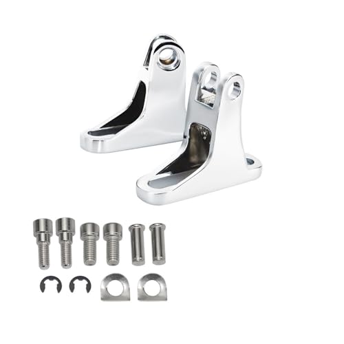 Repose-pieds Arrière Moto anti-vibration pour Road King et Ultra Glide 93-24