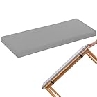 AmphaDeco Cuscino per Panca su Misura da Esterno Impermeabili con Lacci per Mobili da Giardino e Patio, Cuscini per Sedili da Finestra Antiscivolo e Lavabili, Imbottiti in Schiuma,8cm Dicke