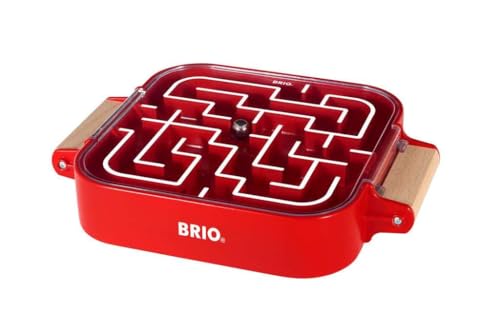 BRIO 34100 Mitnehm-Labyrinth - Kurzweiliger Spielspaß für daheim oder unterwegs - Für Kinder ab 3 Jahren