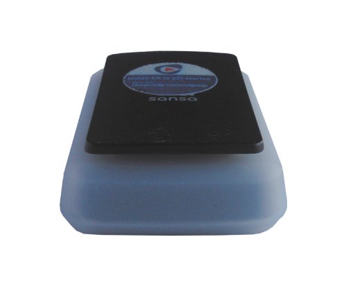 Ishoppingdeals - For Sandisk Sansa Clip Zip 4Gb 8Gb Mp3 Player (Sdmx22) Soft Rubber Silicone Skin Case Cover, White #TOP3