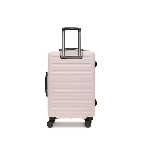 Image of Assembly Cabin Bag & Large Check-in Hard-Sided Luggage Set of 2 (40L & 85L)- Premium 8 Wheels Trolley Bags for Travel (Desert Ivory, 20 & 28 Inches)- StarkLite