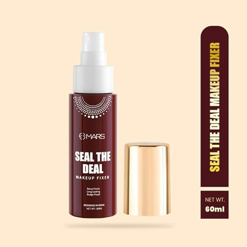 MARS Seal the Deal Long-Lasting Makeup Fixer Spray with Hyaluronic Acid | Hydrating Dewy Base Setting Spray for Professional Face Makeup | Budge Proof | Non Sticky (60 ml) - Image 5