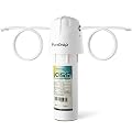 PureDrop UC15S Under Sink Water Filter, 16K Gallons Capacity Water Filtration System, Direct Connect to Kitchen Sink Faucet, Drinking Water Filter Reduces Chlorine