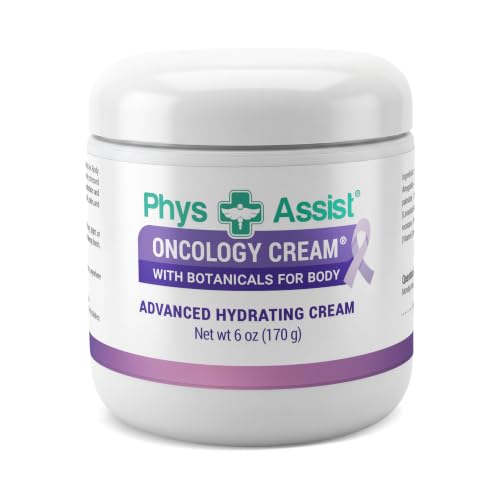 PhysAssist Oncology Cream with Botanical for Body Clinically Tested Hydrating Cream for Dry Sensitive & Stressed Skin With Lavender Calendula & Peppermint Oils Support for Delicate Skin 6 oz