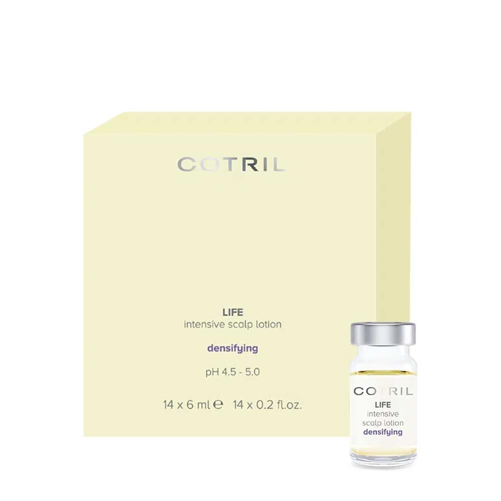 Cotril Scalp Care Life Densifying Scalp Lotion 14x6ml - lozione intensiva densificante, 6 ml (Pack of 14)
