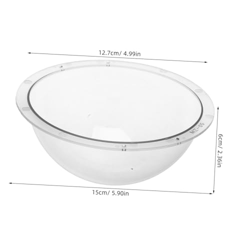 Cúpula acrílica transparente anti-reflejos KOMBIUDA con protección impermeable total 2