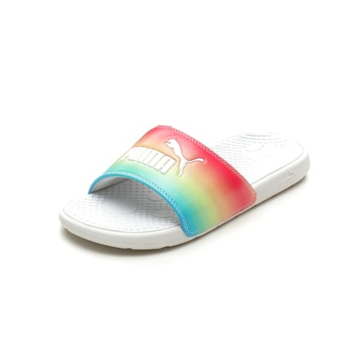 PUMA Toddler Boys Cool Cat Bright Ombre Slide Casual Sandals Casual - Multi, White2