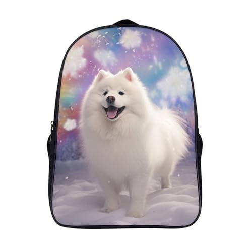 Mochilas escolares juveniles para primaria de gran capacidad impermeable con diseño de perro