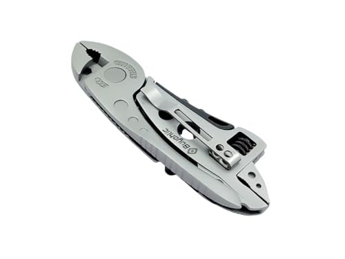 Image of Multitool Wrench set 7 Tools /Pliers /Wire Cutter /Flat Screwdriver Adjustable Multi Purpose Stainless Steel Tool