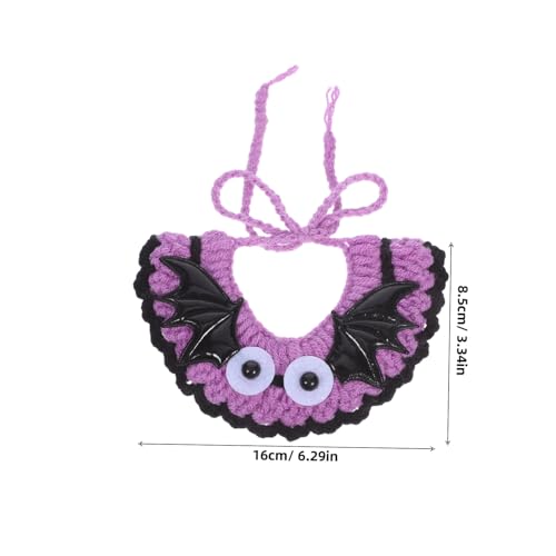 Écharpe d'Halloween pour petits chiens chats au design imprimé unique