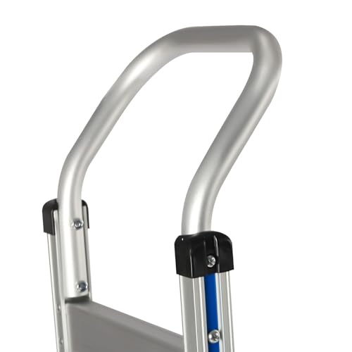 Carretilla de mano industrial con ruedas de goma miniatura 7