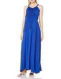 Everly Grey Women's Maternity Harmony Maxi Dress, Sapphire, Large