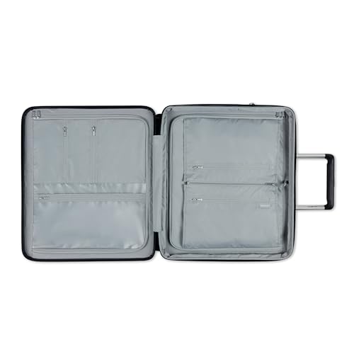 Image of Samsonite Elevation Plus - Medium Hardside Luggage - Scratch Resistant Polypropylene Shell, RightHeight Adjustable Handle, Integrated AirTag Holder, TSA Lock, WetPak Compartment - Midnight Blue