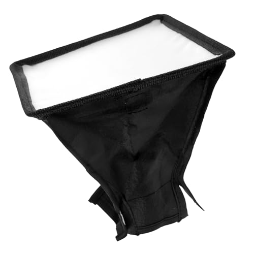 HOMSFOU Camera Top Flash Diffuser Camera Softbox Portable Camera Flash Softbox Camera Flash Diffuser Softbox Flash Diffuser Light Shield Softbox for Camera Flash Light Soft Cloth
