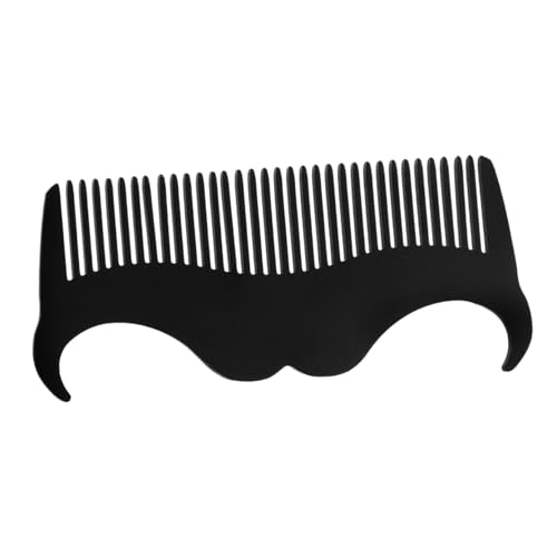 Mikinona Men's Barber Comb Beard Shaping Tool Set Brush Stainless Steel Beard Styling Kit for Men