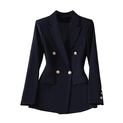 Blazer de bureau formel pour femme contre les silhouettes sans relief au travail