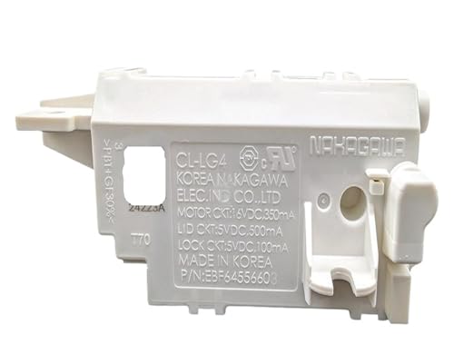 Interruptor de puerta de lavadora LG EBF64556602, repuesto for lavadora de carga frontal.
