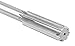 Accusize Industrial Tools 15.0 mm H.S.S. M2 Straight Shank Straight Flute Chucking Reamers, Right Hand, Shank Dia 11 mm, 6 Flute, 8'' Oal, 0400-5150