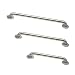 ADA Grab Bar Bundle, Brushed Stainless, Pack of 3, 18/36/42 in