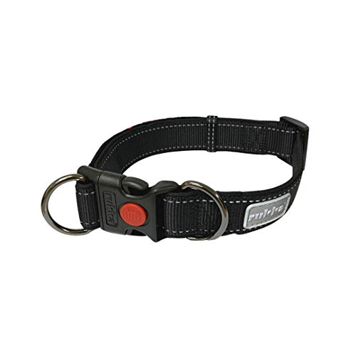 Rukka Pets Verstellbares Halsband, Schwarz, M