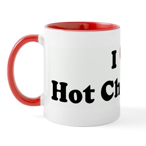 Taza de cerámica 11 oz I Love Hot Chocolate miniatura 1