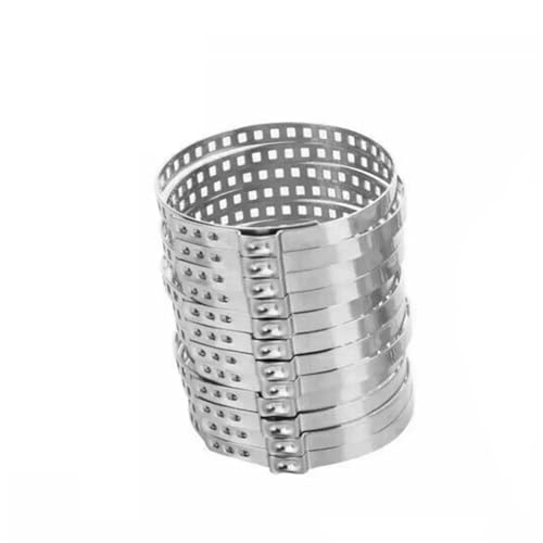 Ensemble inférieur Collier de serrage pour soufflet cardan voiture, réglable en acier inoxydable, 8 mm, pour arbre transmission, fixation d'essieu, pinces 50-120/25-50 Jeu de joints-soufflets(S)