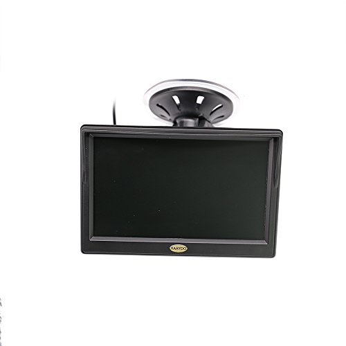 Backup Camera Monitor,Raayoo S5-001 5 Inch High Definition Tft Lcd Monitor Display Screen For Car Rear View Camera With 2 Optional Bracket,2 Way Video Input,12V/24V(5 Inch-01) #TOP4