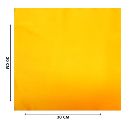 Image of LEONARDI Men's Solid Pocket Square | 30cm x 30cm | Smooth texture | Microfiber | Pack of 1 |