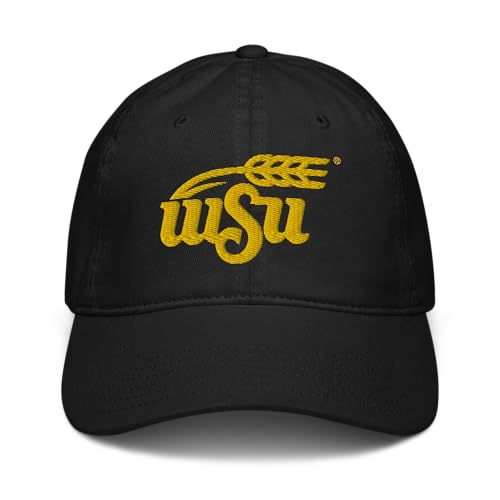Gorra ajustable oficial Wichita State Shockers negra miniatura 2