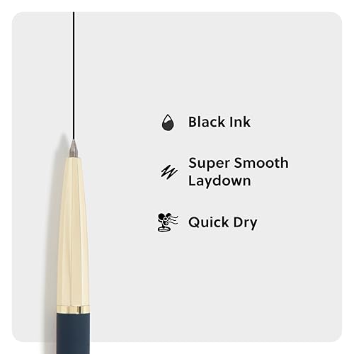 U Brands Avalon Gel, 3 unidades, Punta 0.7 mm, tinta negra miniatura 4
